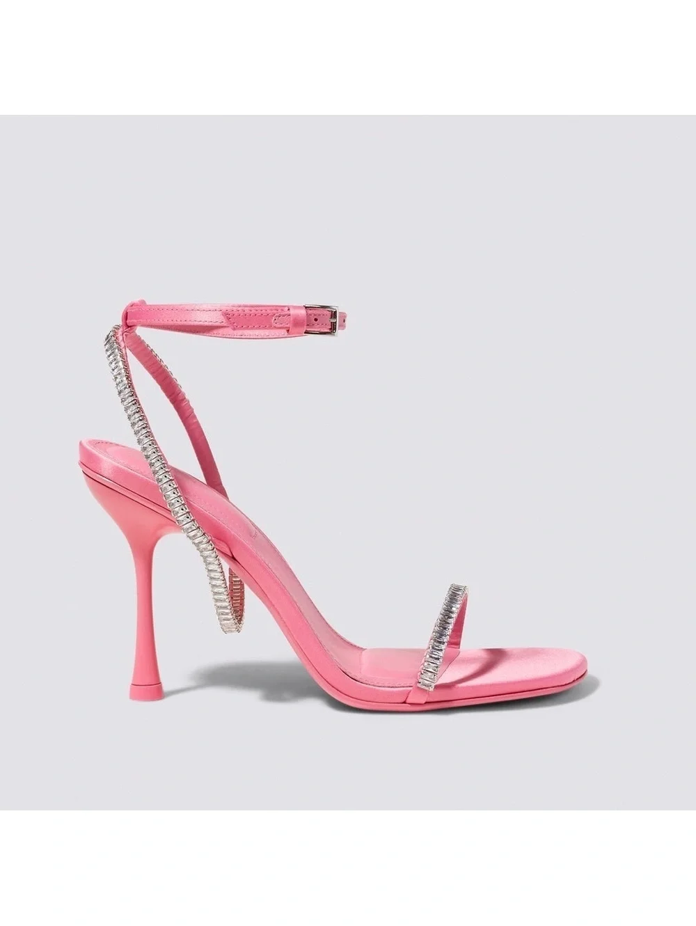 Jonathan Simkhai Luxon Crystal Harness Sandals in Pink, Size EU41 Retail $675